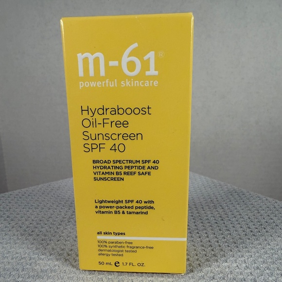 New in box - m-61 Hydraboost Oil-Free Sunscreen SPF 40 - Picture 1 of 4